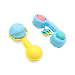 Babyhug Rattle Cum Teether Set Pack of 6 - Multicolor