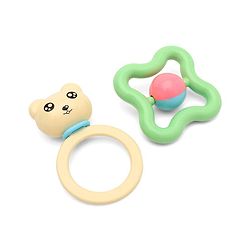 Babyhug Rattle Cum Teether Set Pack of 6 - Multicolor