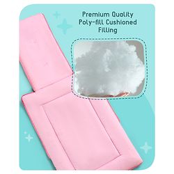 Babyhug Velour Sleeping Bag Baby Animal Print with Embroidery - Pink