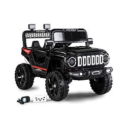 Babyhug Battery Operated Ride On Jeep with Remote Control - Red