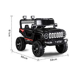 Babyhug Battery Operated Ride On Jeep with Remote Control - Red