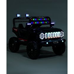 Babyhug Battery Operated Ride On Jeep with Remote Control - Red