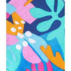 Babyhug 100% Cotton Knit Full Sleeves Romper Floral Print - Multicolour