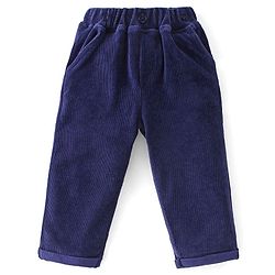 Babyhug Cotton Knit Half Sleeves Checkered Shirt & Trouser with Suspender - Red & Navy