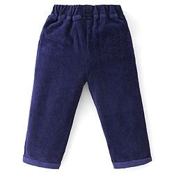 Babyhug Cotton Knit Half Sleeves Checkered Shirt & Trouser with Suspender - Red & Navy