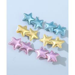 Babyhug Bow & Butterfly Clips Free Size Set of 6 - Multicolor