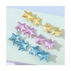 Babyhug Bow & Butterfly Clips Free Size Set of 6 - Multicolor
