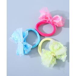 Babyhug Rubber Bands & Scrunchies  Free Size Set of 3 - Multicolor