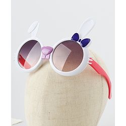 Babyhug Free Size Headband with Sunglasses - White
