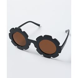 Babyhug Free Size Bow Headband with Sunglasses - Black