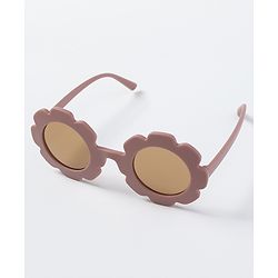 Babyhug Free Size Bow Headband with Sunglasses - Pink