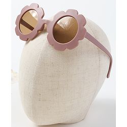 Babyhug Free Size Bow Headband with Sunglasses - Pink
