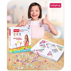 Babyhug DIY Pastel Beads Jewellery Making Kit - Multicolour