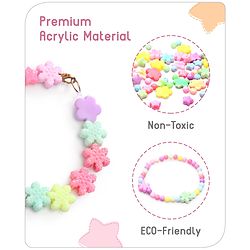 Babyhug DIY Pastel Beads Jewellery Making Kit - Multicolour