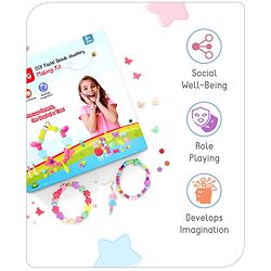 Babyhug DIY Pastel Beads Jewellery Making Kit - Multicolour