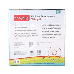 Babyhug DIY Pastel Beads Jewellery Making Kit - Multicolour