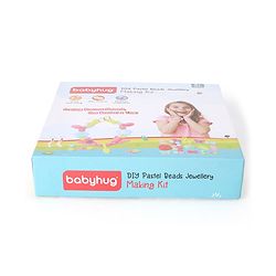 Babyhug DIY Pastel Beads Jewellery Making Kit - Multicolour