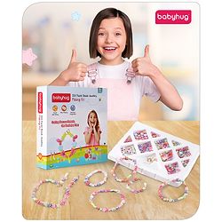 Babyhug DIY Acrylic Beads Jewellery Making Kit - Multicolour