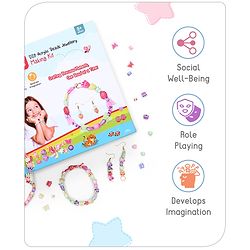 Babyhug DIY Acrylic Beads Jewellery Making Kit - Multicolour