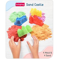Babyhug DIY Sand Castle Playset - Multicolour