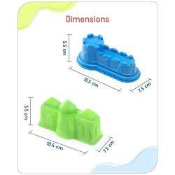 Babyhug DIY Sand Castle Playset - Multicolour