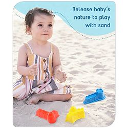 Babyhug DIY Sand Castle Playset - Multicolour