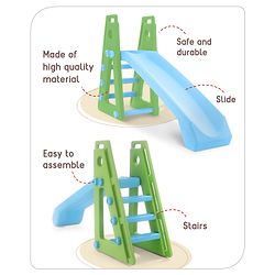 Babyhug Kid's Slide - Red & Yellow