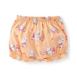Babyhug 100% Cotton Knit Bloomer Floral Print Pack of 3 - Multicolor