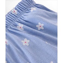Babyhug 100% Cotton Knit Floral Print Bloomers Pack of 3 - Multicolour