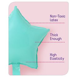Babyhug Pastel Theme Birthday Decor Kit - Pack of 68 - Multicolour | Elegant Setup for Special Occasions