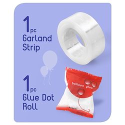 Babyhug Rainbow Balloon Decor Kit Multicolor - Pack of 65