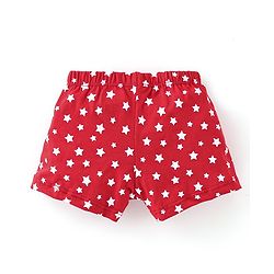 Babyhug 100% Cotton Knit Trunk Stripes & Star Print Pack of 3 - Multicolor