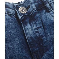 Babyhug Full Sleeves Checkered Shirt & Jeans - Multicolor & Blue