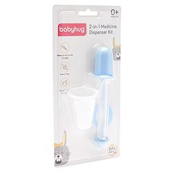 Babyhug 2-in-1 Medicine Dispenser Kit Blue- 2.5 ml