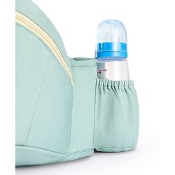 Babyhug Delight Cotton Hip Seat Cum Baby Carrier- Green