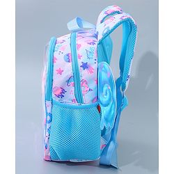 Babyhug Fashion Backpack with Wings - Blue