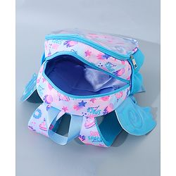 Babyhug Fashion Backpack with Wings - Blue