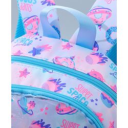 Babyhug Fashion Backpack with Wings - Blue
