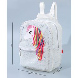 Babyhug Unicorn Fashion Backpack  Free Size - Pink
