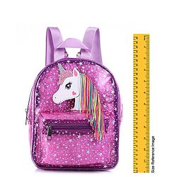 Babyhug Unicorn Fashion Backpack  Free Size - Pink