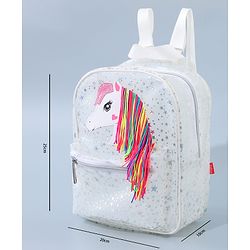 Babyhug Unicorn Fashion Backpack  Free Size - Pink