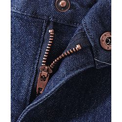 Babyhug Denim Full Length With Stretch Washed Jeans - Dark Blue