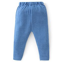Babyhug Full Sleeves Baby Sweater Set with Square Design - Multicolour