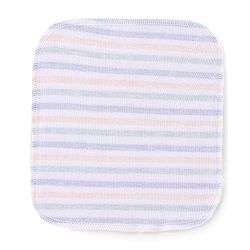 Babyhug Striped Wash Cloths Pack of 6- Multicolor