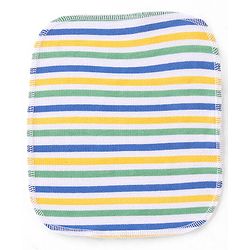 Babyhug Striped Wash Cloths Pack of 6- Multicolor
