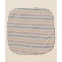 Babyhug Striped Wash Cloths Pack of 6- Multicolor