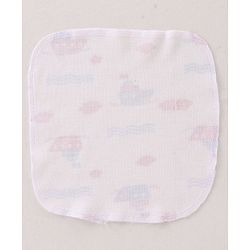 Babyhug Striped Wash Cloths Pack of 6- Multicolor