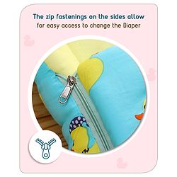 Babyhug Premium Bedding Super Save Combo Set of 3 Duck Print - Blue