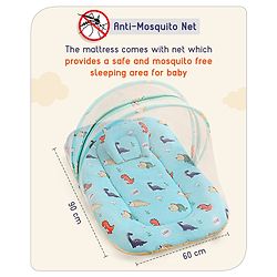 Babyhug Premium Bedding Super Save Combo Set of 3 Duck Print - Blue