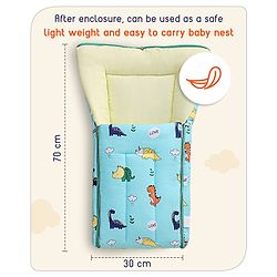 Babyhug Premium Bedding Super Save Combo Set of 3 Duck Print - Blue